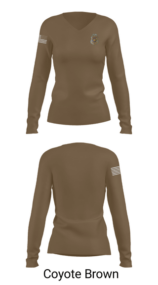 Women's Long Sleeve Vneck Shirt, Colbert PD, Police, Teamtime, Team time, sublimation, custom sports apparel, team uniforms, spirit wear, spiritwear, sports uniforms, custom shirts, team store, custom team store, fundraiser sports, apparel fundraiser