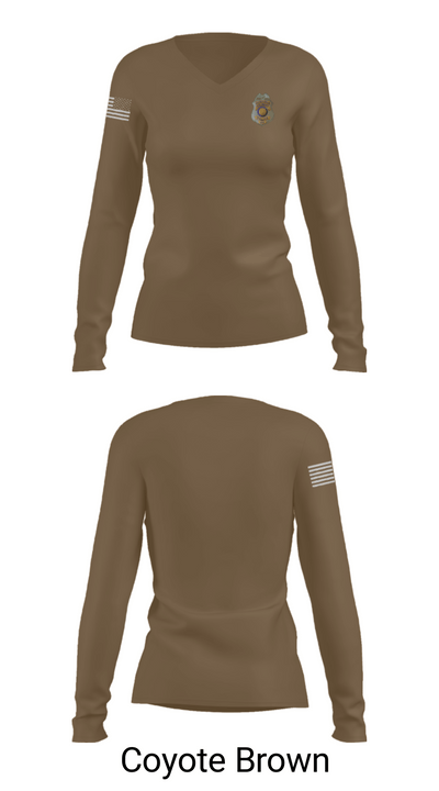 Colbert PD 2258383 Women's Long Sleeve V-neck Shirt - 16