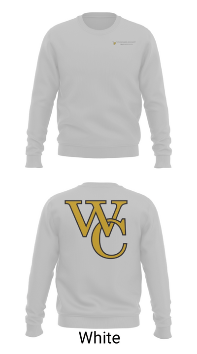 Woodford County High School Golf 78348992 Crew Neck Sweatshirt - 2