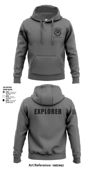 Waterbury Police Explorers 95756336 Hoodie - 47