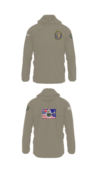 Windbreaker, USS CANBERRA (LCS 30), Navy, Teamtime, Team time, sublimation, custom sports apparel, team uniforms, spirit wear, spiritwear, sports uniforms, custom shirts, team store, custom team store, fundraiser sports, apparel fundraiser