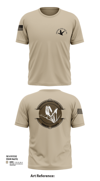 Crooked Wing Fowl Co. 60140412 Short Sleeve Performance Shirt - 103 (1)