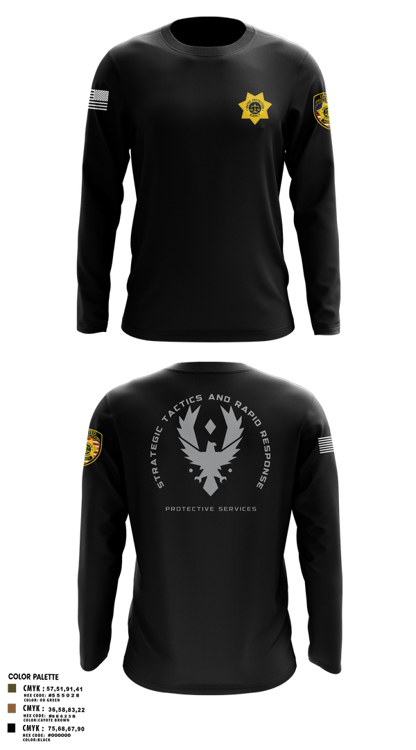 Long Sleeve Performance Shirt, Quick Bail BondmanEmpire first protection security service agent & Tax service, , Teamtime, Team time, sublimation, custom sports apparel, team uniforms, spirit wear, spiritwear, sports uniforms, custom shirts, team store, custom team store, fundraiser sports, apparel fundraiser