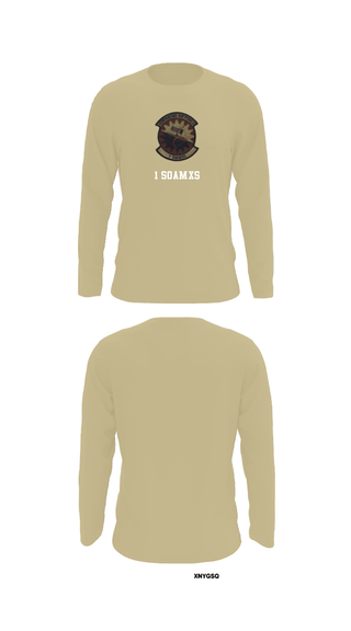 Long Sleeve Performance Shirt, 1 SOAMXS, Air Force, Teamtime, Team time, sublimation, custom sports apparel, team uniforms, spirit wear, spiritwear, sports uniforms, custom shirts, team store, custom team store, fundraiser sports, apparel fundraiser