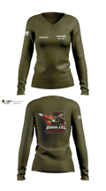 Brawlers 43013823 Women's Long Sleeve V-neck Shirt - 4