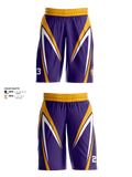A2Zoe Basketball 60919900 Mens Reversible Basketball Shorts - 2