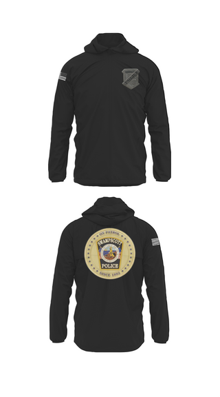 Windbreaker, Swampscott Police, Police, Teamtime, Team time, sublimation, custom sports apparel, team uniforms, spirit wear, spiritwear, sports uniforms, custom shirts, team store, custom team store, fundraiser sports, apparel fundraiser