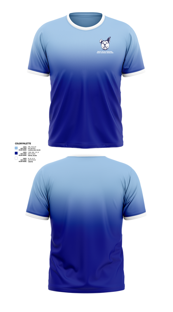 Short Sleeve Performance Shirt, West Allis Central High School Bowling, Bowling, Teamtime, Team time, sublimation, custom sports apparel, team uniforms, spirit wear, spiritwear, sports uniforms, custom shirts, team store, custom team store, fundraiser sports, apparel fundraiser