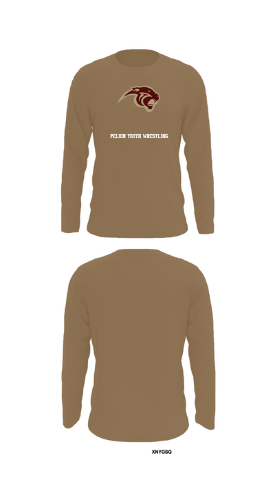Pelion Youth Wrestling 55774781 Long Sleeve Performance Shirt 5