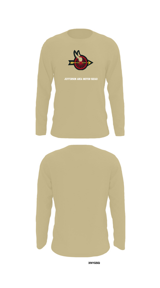 Long Sleeve Performance Shirt, Jefferson Area Motor Squad, Police, Teamtime, Team time, sublimation, custom sports apparel, team uniforms, spirit wear, spiritwear, sports uniforms, custom shirts, team store, custom team store, fundraiser sports, apparel fundraiser
