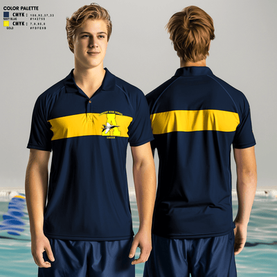 Airport High School Cheer 33792869 Short Sleeve Performance Shirt - 2