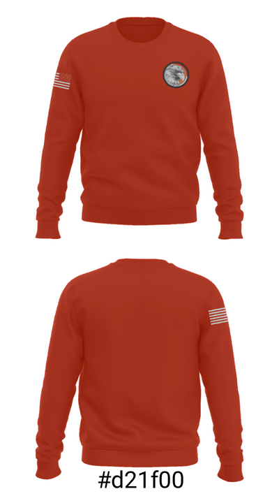 Davie High School 40353315 Crew Neck Sweatshirt - 16