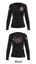 937th CEC-A, 40th BEB 9516475 Women's Long Sleeve V-neck Shirt -1 37