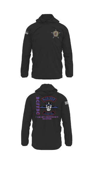 Windbreaker, Bluecrew law enforcement motorcycle club, , Teamtime, Team time, sublimation, custom sports apparel, team uniforms, spirit wear, spiritwear, sports uniforms, custom shirts, team store, custom team store, fundraiser sports, apparel fundraiser