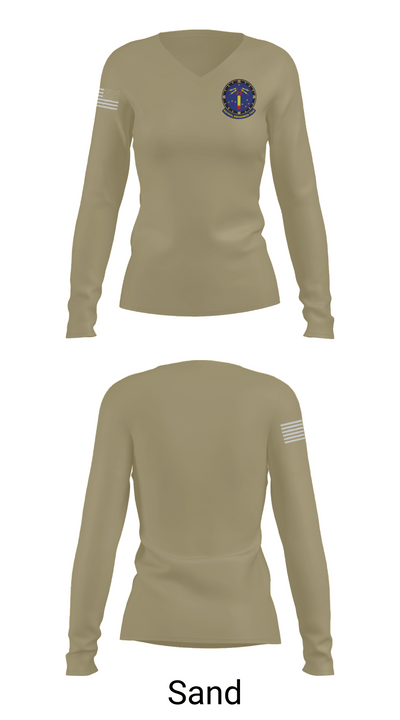 Vp 10 83649045 Women's Long Sleeve V-neck Shirt -1 92