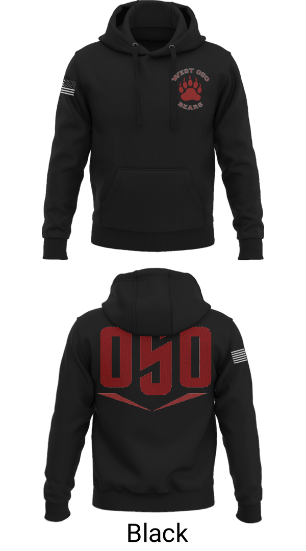 Hoodie, West Oso High School Cheer, Cheer, Teamtime, Team time, sublimation, custom sports apparel, team uniforms, spirit wear, spiritwear, sports uniforms, custom shirts, team store, custom team store, fundraiser sports, apparel fundraiser