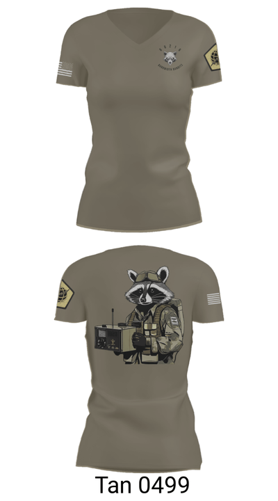 Node 66216 Bandwidth Bandits 75270738 Women's Short Sleeve V-neck Shirt - 68