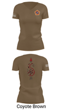 98th Expeditionary Signal Battalion 25845475 Women's Short Sleeve V-neck Shirt - 8