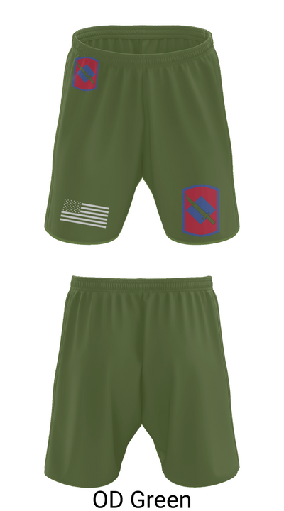 39th Infantry Brigade 34515329 Athletic Shorts With Pockets - 49