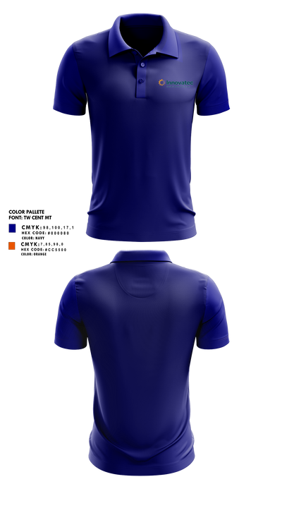Innovatec 11373900 Short Sleeve Performance Polo - 5