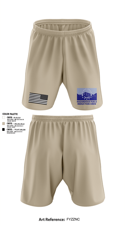 Bishop Paiute EMO/ Hazardous Fiels Reduction 49408789 Athletic Shorts With Pockets - 4