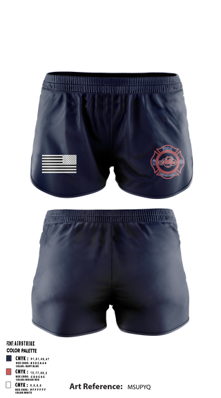 Ranger Panties, Station 2, Fire Department, Teamtime, Team time, sublimation, custom sports apparel, team uniforms, spirit wear, spiritwear, sports uniforms, custom shirts, team store, custom team store, fundraiser sports, apparel fundraiser