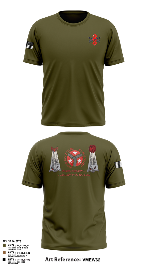 Short Sleeve Performance Shirt, q trp 4/278th, , Teamtime, Team time, sublimation, custom sports apparel, team uniforms, spirit wear, spiritwear, sports uniforms, custom shirts, team store, custom team store, fundraiser sports, apparel fundraiser