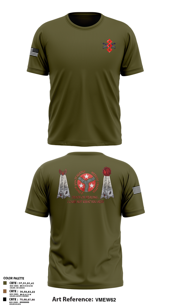 Short Sleeve Performance Shirt, q trp 4/278th, , Teamtime, Team time, sublimation, custom sports apparel, team uniforms, spirit wear, spiritwear, sports uniforms, custom shirts, team store, custom team store, fundraiser sports, apparel fundraiser