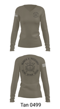Underwater Search & Recovery Team 25630858 Women's Long Sleeve V-neck Shirt - 73