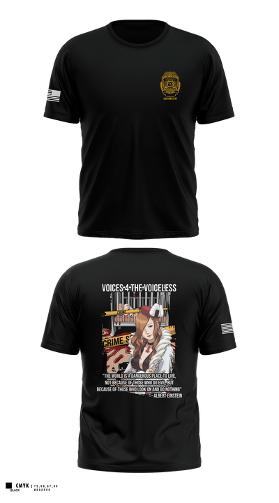 State of Hawaii Department of the Attorney General Child Abuse Investigations Unit 2926243 Old School Cotton Feel Shirt - 3