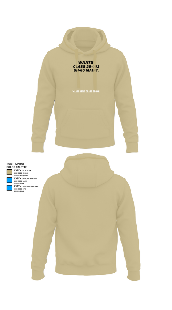 Hoodie, WAATS 15T10 CLASS 25-001, , Teamtime, Team time, sublimation, custom sports apparel, team uniforms, spirit wear, spiritwear, sports uniforms, custom shirts, team store, custom team store, fundraiser sports, apparel fundraiser