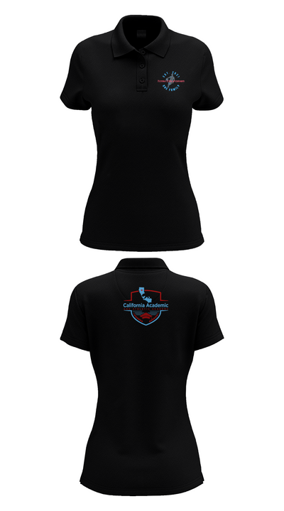 Team California Basketball 80865575 Women's Short Sleeve Performance Polo  - 36