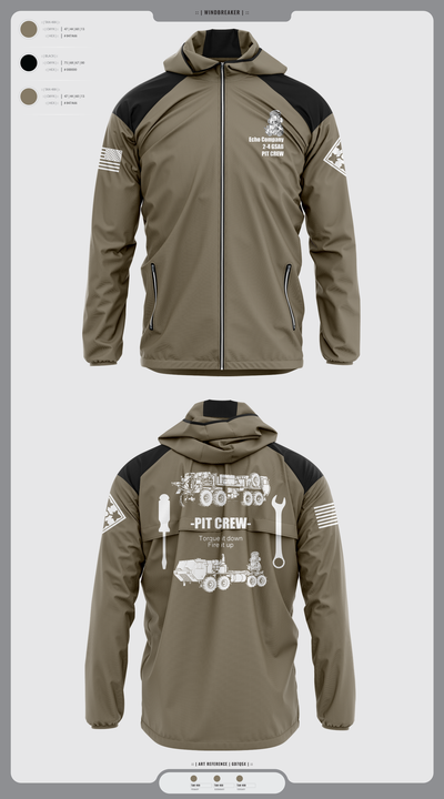 Mx Plt E. Co 2-4 GSAB 4580239 Windbreaker - 1