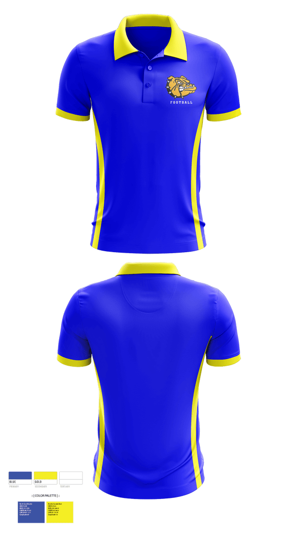 Short Sleeve Performance Polo, Claysburg-Kimmel Senior High School Football, Football, Teamtime, Team time, sublimation, custom sports apparel, team uniforms, spirit wear, spiritwear, sports uniforms, custom shirts, team store, custom team store, fundraiser sports, apparel fundraiser