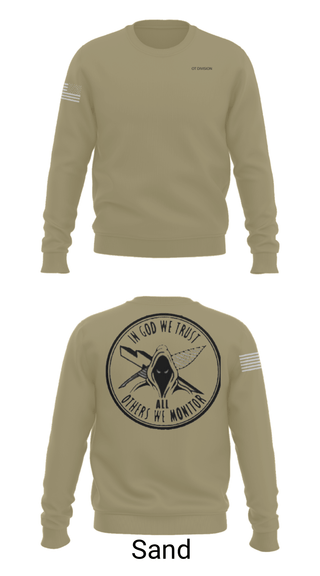 Crew Neck Sweatshirt, OT Division, Navy, Teamtime, Team time, sublimation, custom sports apparel, team uniforms, spirit wear, spiritwear, sports uniforms, custom shirts, team store, custom team store, fundraiser sports, apparel fundraiser