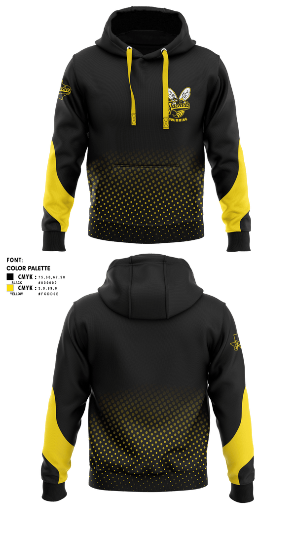 Hoodie, Denison High School Swimming, Swimming, Teamtime, Team time, sublimation, custom sports apparel, team uniforms, spirit wear, spiritwear, sports uniforms, custom shirts, team store, custom team store, fundraiser sports, apparel fundraiser