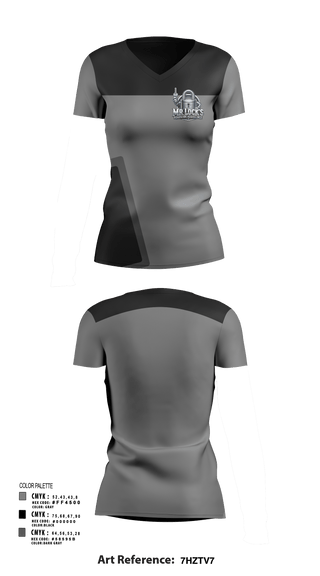 Womens Short Sleeve Vneck Shirt, MR. Locks RoadSide Assistance, , Teamtime, Team time, sublimation, custom sports apparel, team uniforms, spirit wear, spiritwear, sports uniforms, custom shirts, team store, custom team store, fundraiser sports, apparel fundraiser