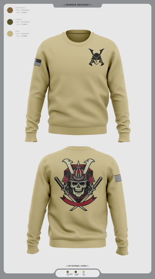 Crew Neck Sweatshirt, RoNiN, , Teamtime, Team time, sublimation, custom sports apparel, team uniforms, spirit wear, spiritwear, sports uniforms, custom shirts, team store, custom team store, fundraiser sports, apparel fundraiser