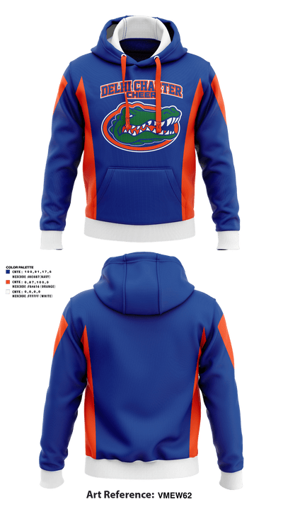 Delhi Charter School Cheer 49722622 Hoodie - 2