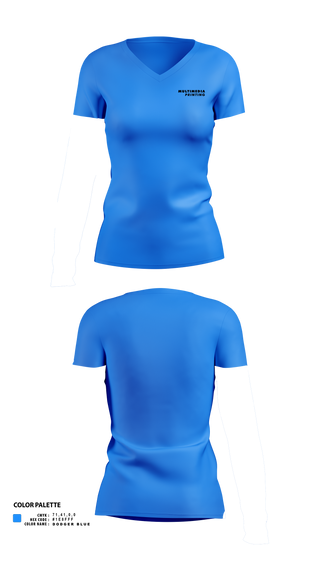 Womens Short Sleeve Vneck Shirt, Multimediaprinting, , Teamtime, Team time, sublimation, custom sports apparel, team uniforms, spirit wear, spiritwear, sports uniforms, custom shirts, team store, custom team store, fundraiser sports, apparel fundraiser