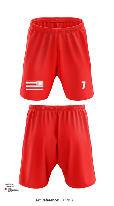 7 39741553 Athletic Shorts With Pockets - 118