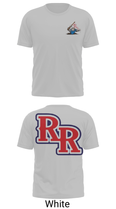 Rudder Middle School Football 89550259 Short Sleeve Performance Shirt - 11