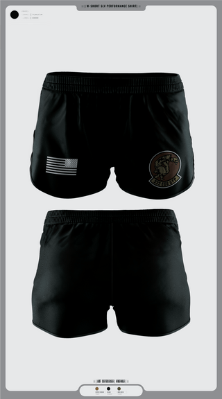 Womens Shorts, 332 ECS SCOS, Air Force, Teamtime, Team time, sublimation, custom sports apparel, team uniforms, spirit wear, spiritwear, sports uniforms, custom shirts, team store, custom team store, fundraiser sports, apparel fundraiser