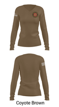 464 infantry 33757917 Women's Long Sleeve V-neck Shirt - 15