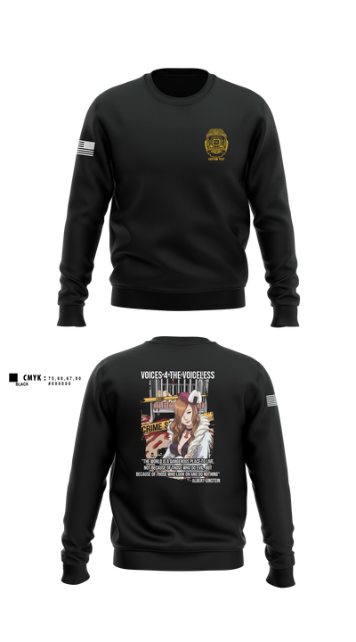 State of Hawaii Department of the Attorney General Child Abuse Investigations Unit 2926243 Crew Neck Sweatshirt - 3