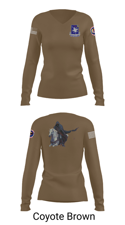 160th SOAR (A) 66600205 Women's Long Sleeve V-neck Shirt - 17