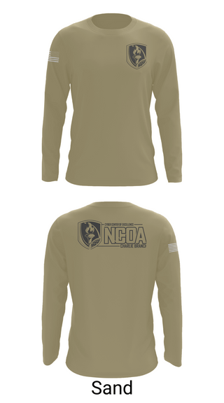 Long Sleeve Performance Shirt, CCoE NCOA Charlie Branch, , Teamtime, Team time, sublimation, custom sports apparel, team uniforms, spirit wear, spiritwear, sports uniforms, custom shirts, team store, custom team store, fundraiser sports, apparel fundraiser