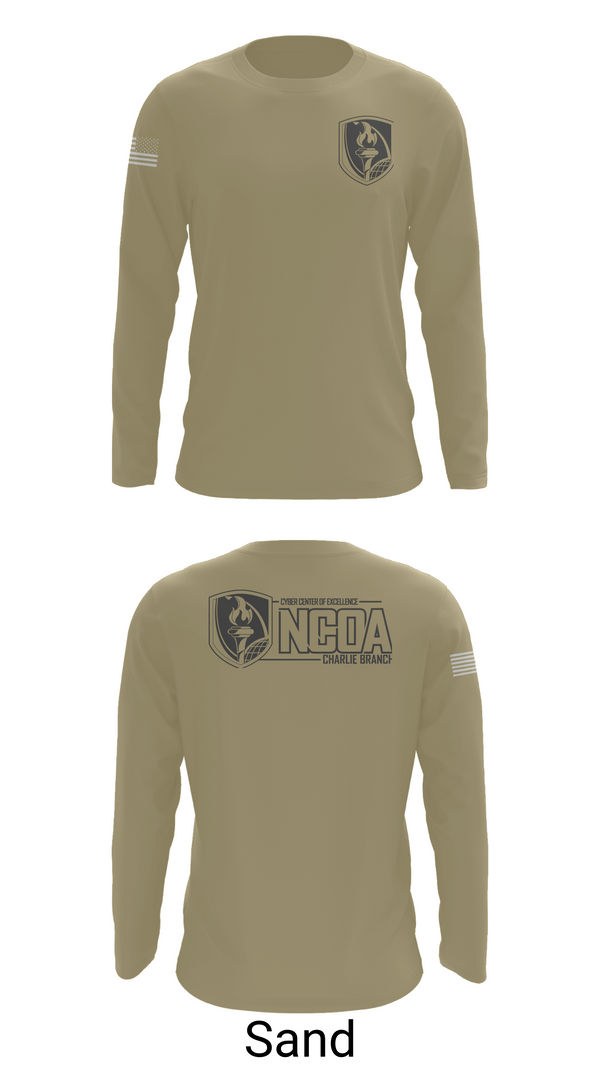Long Sleeve Performance Shirt, CCoE NCOA Charlie Branch, , Teamtime, Team time, sublimation, custom sports apparel, team uniforms, spirit wear, spiritwear, sports uniforms, custom shirts, team store, custom team store, fundraiser sports, apparel fundraiser