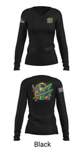 Nutrinsight 28280261 Women's Long Sleeve V-neck Shirt - 35