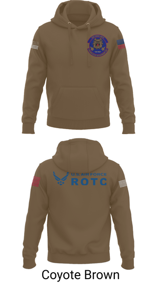 Hoodie, Detachment 035, Air Force, Teamtime, Team time, sublimation, custom sports apparel, team uniforms, spirit wear, spiritwear, sports uniforms, custom shirts, team store, custom team store, fundraiser sports, apparel fundraiser